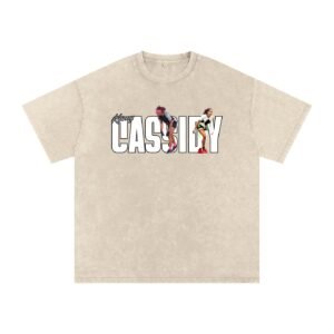 Cassidy Snow Washed Oversized TEE - Image 2