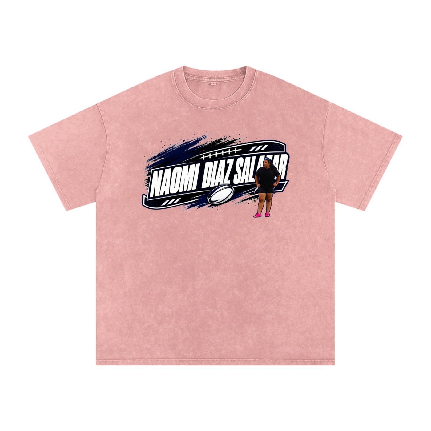 Naomi Diaz Salazar Snow Washed Oversized TEE - Image 5