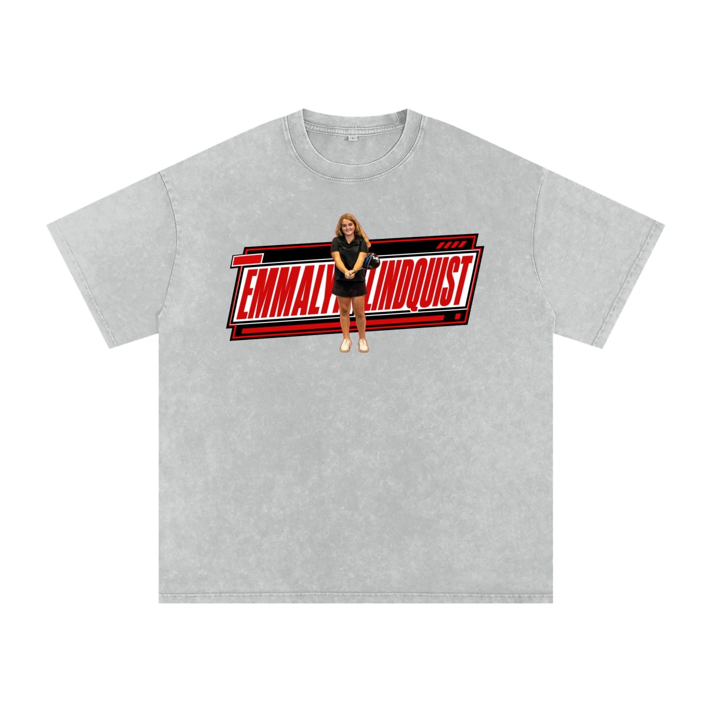 Emmalyn Lindquist  Snow Washed Oversized TEE - Image 3