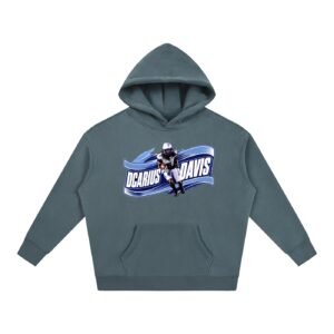 Dcarius Davis Oversize Fleeced Hoodie - Image 4
