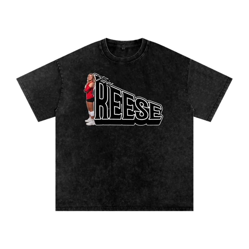 Reese Tiesing Snow Washed Oversized TEE