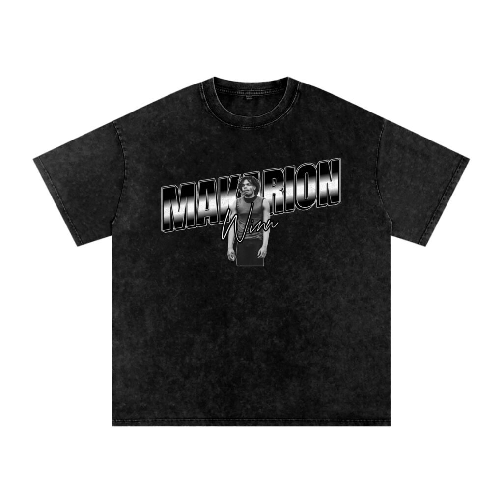 Makarion WinnSnow Washed Oversized TEE