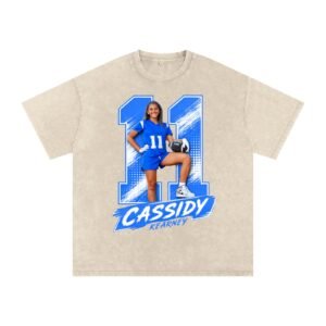 Cassidy Kearney Snow Washed Oversized TEE - Image 2