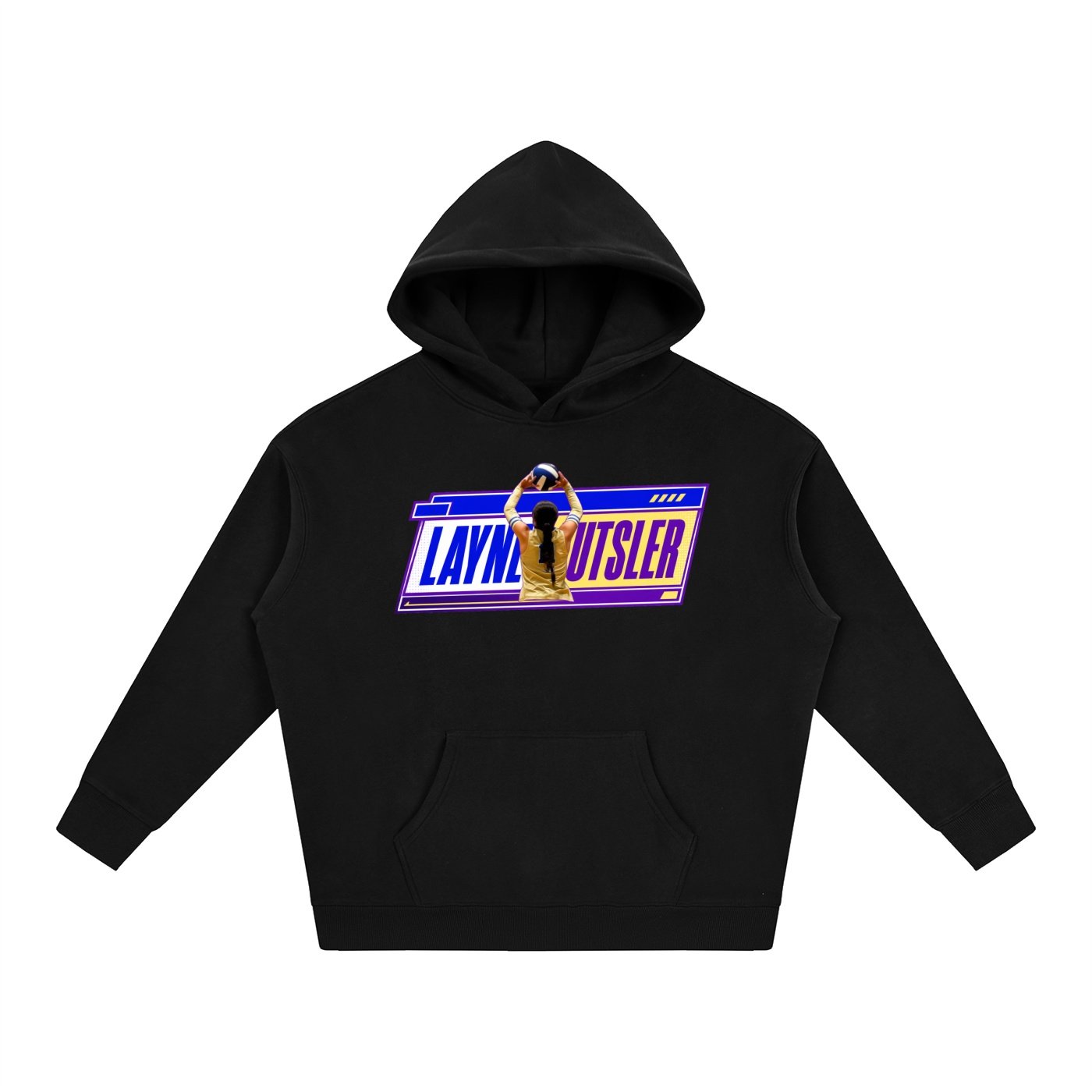 Layne Eutsler Oversize Fleeced Hoodie - Image 1