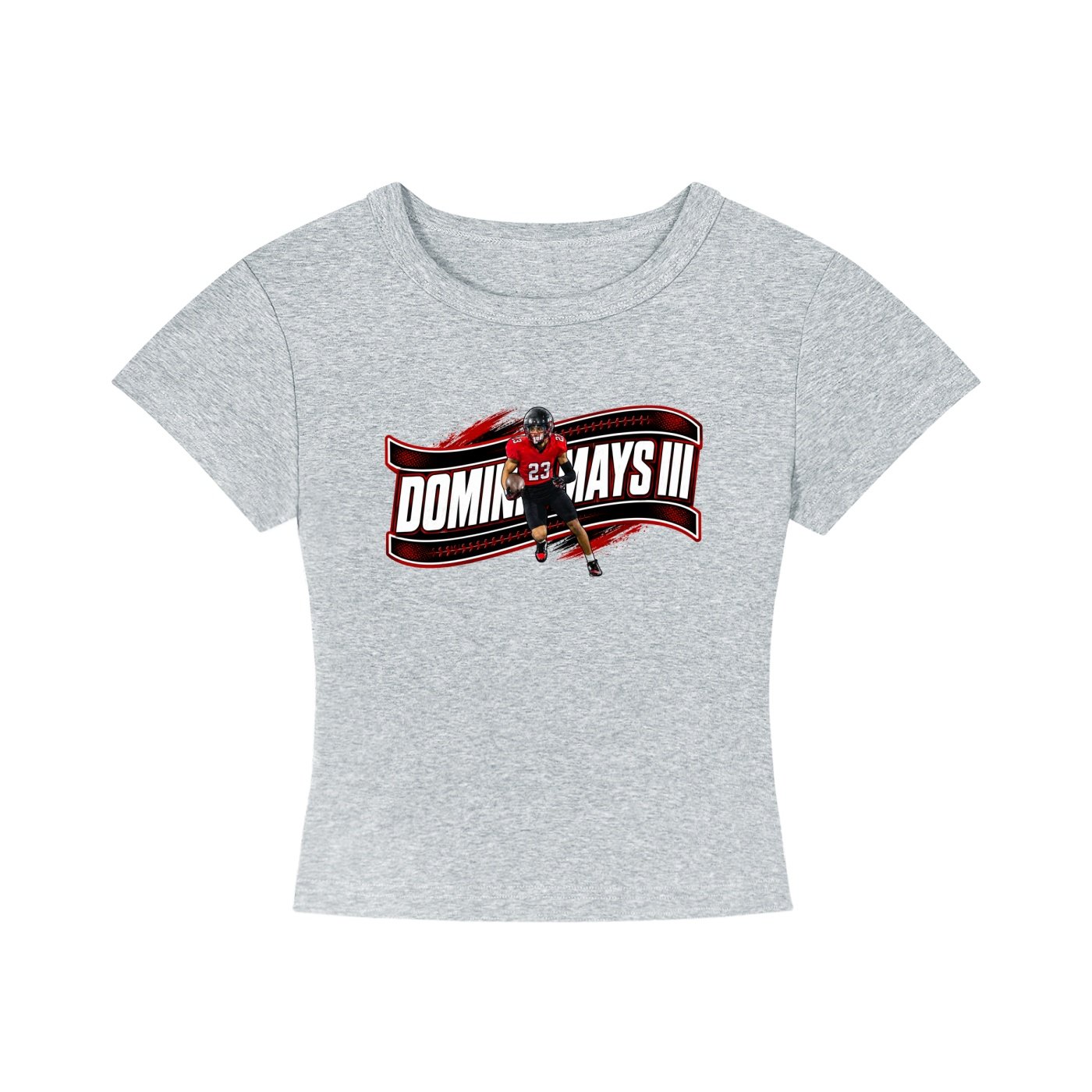 Dominic Mays III Women's CropTop - Image 3