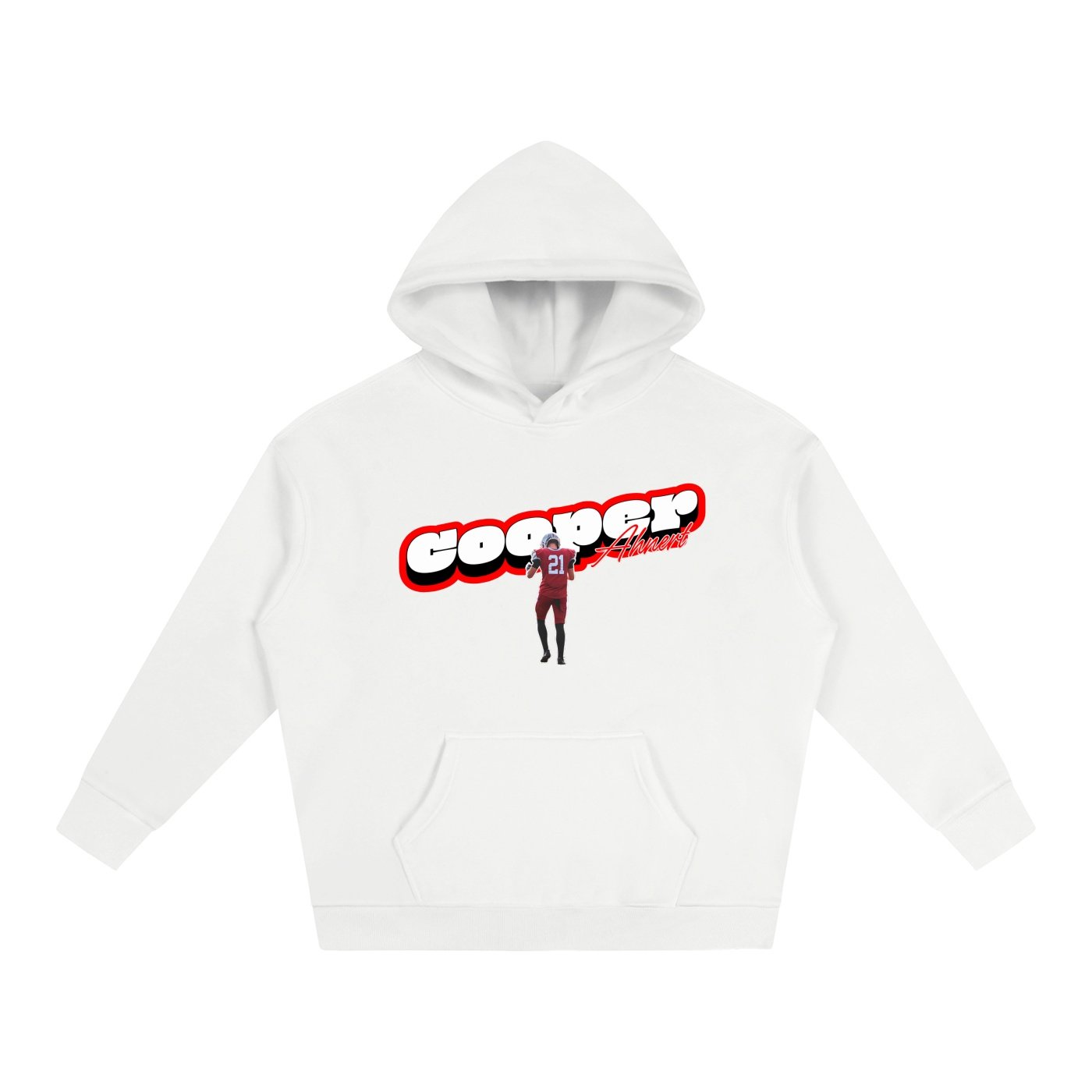 Cooper Ahnert Oversize Fleeced Hoodie - Image 2