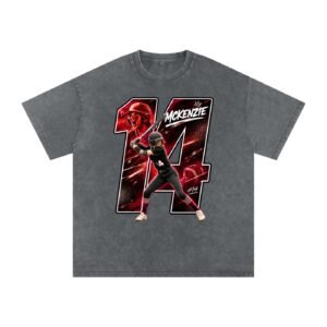 Mckenzie Pittman Snow Washed Oversized TEE - Image 4