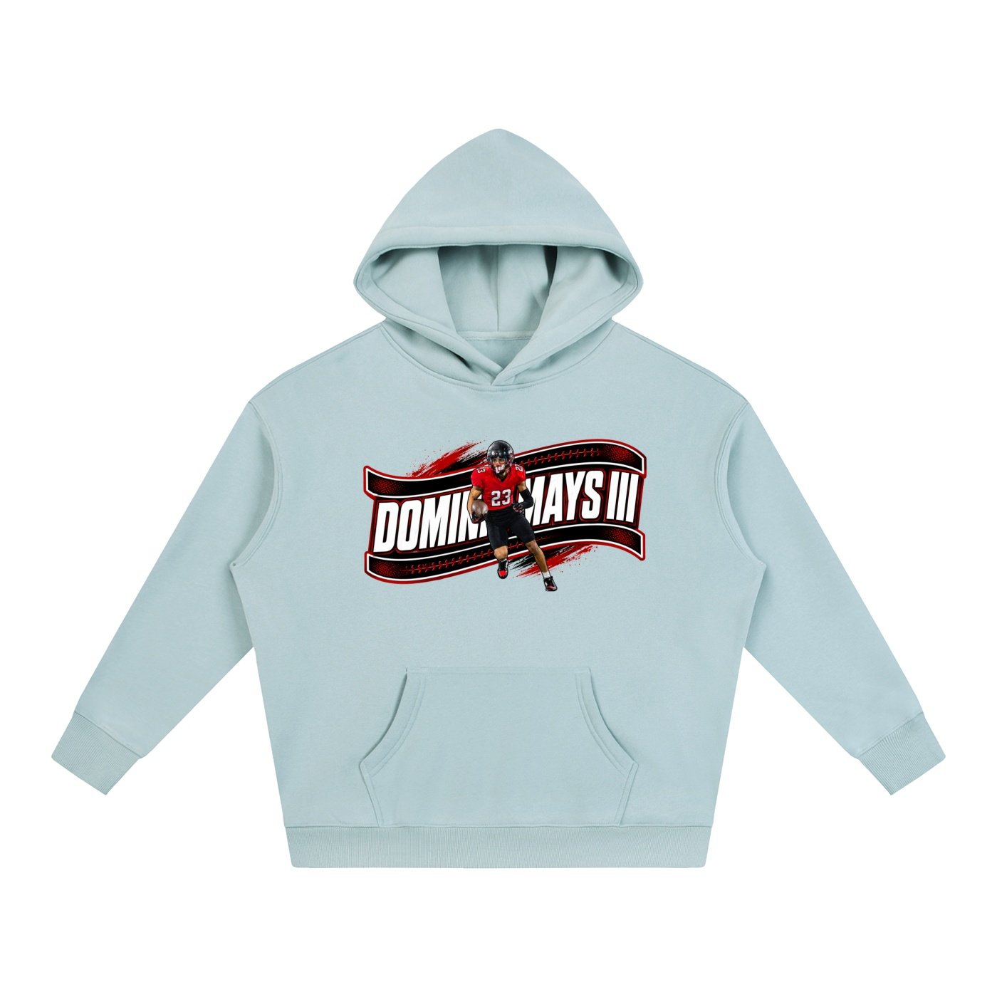 Dominic Mays III Oversize Fleeced Hoodie - Image 3