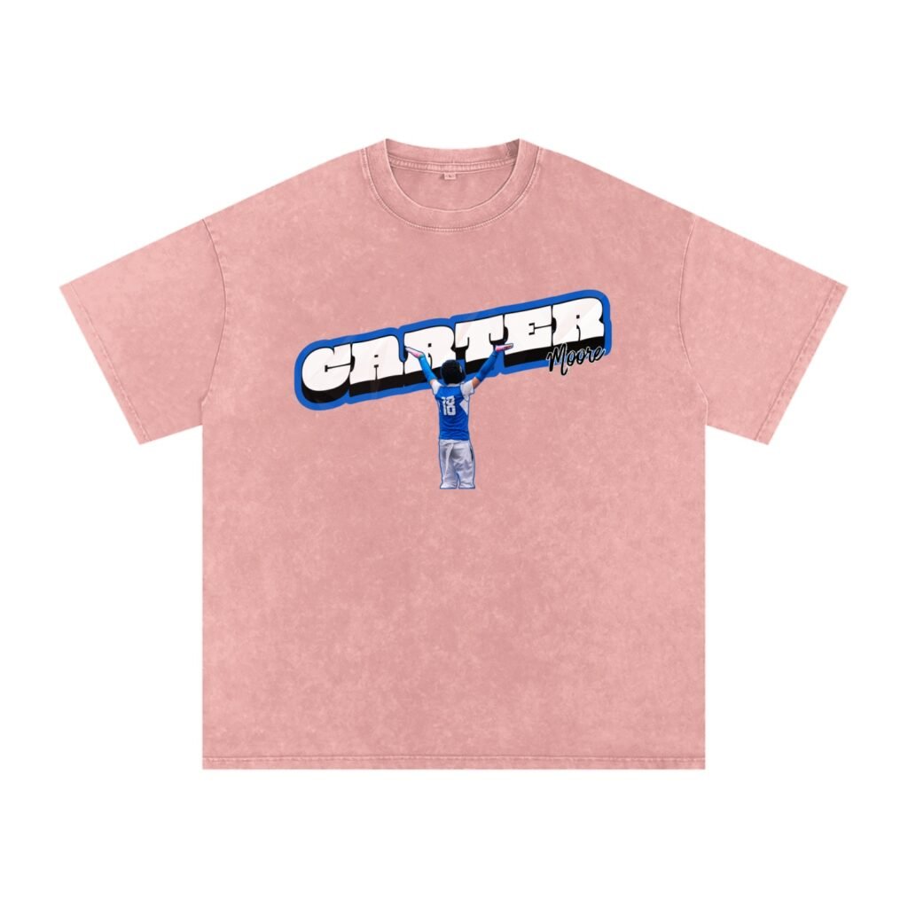 Carter Moore Snow Washed Oversized TEE