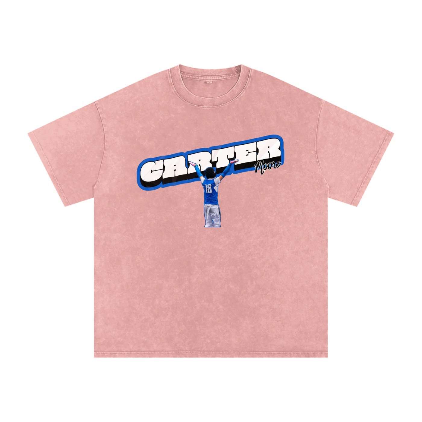 Carter Moore Snow Washed Oversized TEE - Image 5