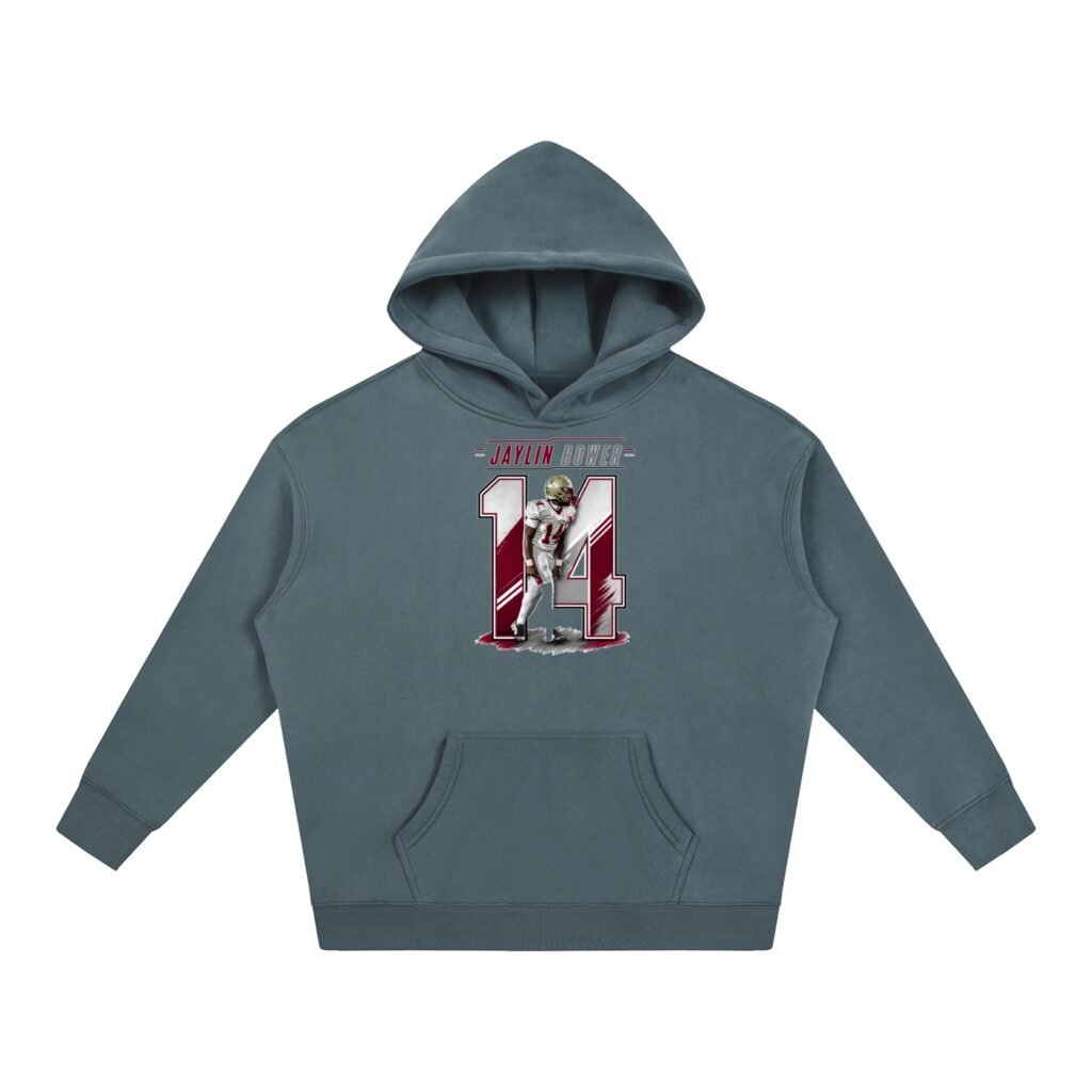 Jaylin Bower Oversize Fleeced Hoodie