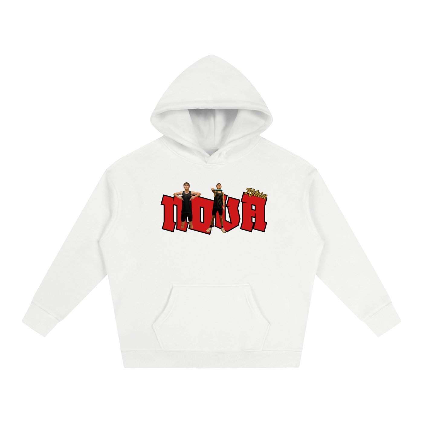 Nova Katora Oversize Fleeced Hoodie - Image 2