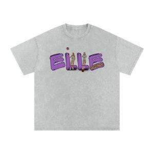 Elle Jo Johnson Snow Washed Oversized TEE - Image 3