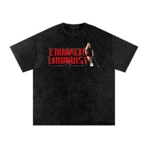 Emmalyn Lindquist Snow Washed Oversized TEE - Image 1