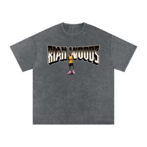 Rian Woods Snow Washed Oversized TEE - Image 4