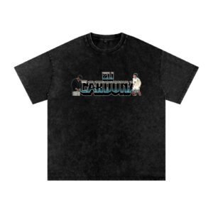Eli Cardona Snow Washed Oversized TEE - Image 1