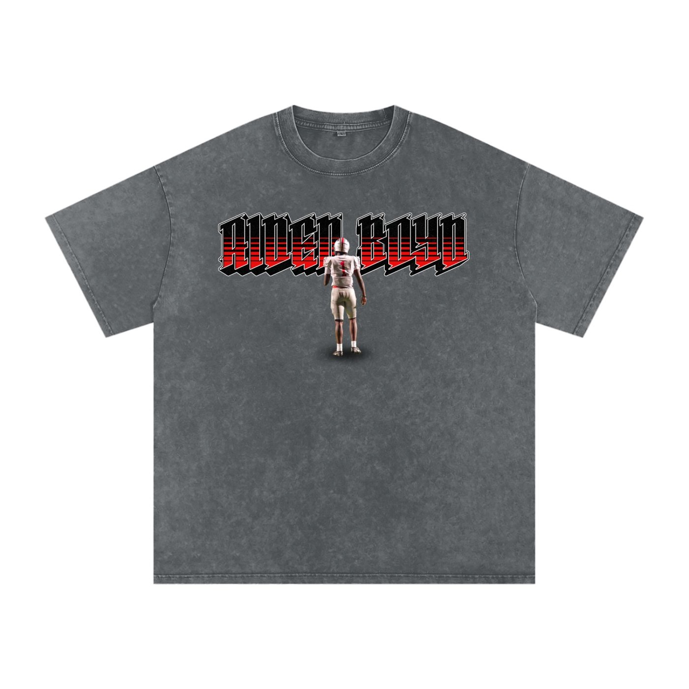 Aiden Boyd Snow Washed Oversized TEE - Image 4