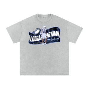 Logan Hartman Snow Washed Oversized TEE - Image 3