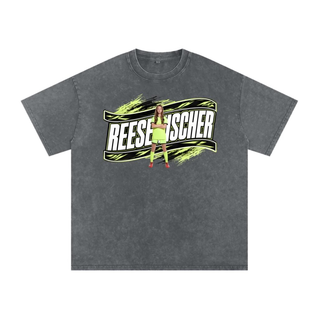 Reese Tischer Snow Washed Oversized TEE