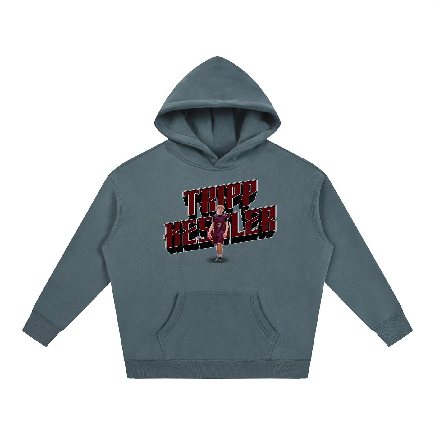 Tripp Kessler Oversize Fleeced Hoodie - Image 4