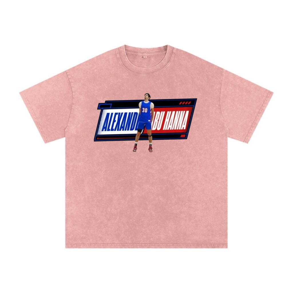 Alexander Abu Hanna Snow Washed Oversized TEE