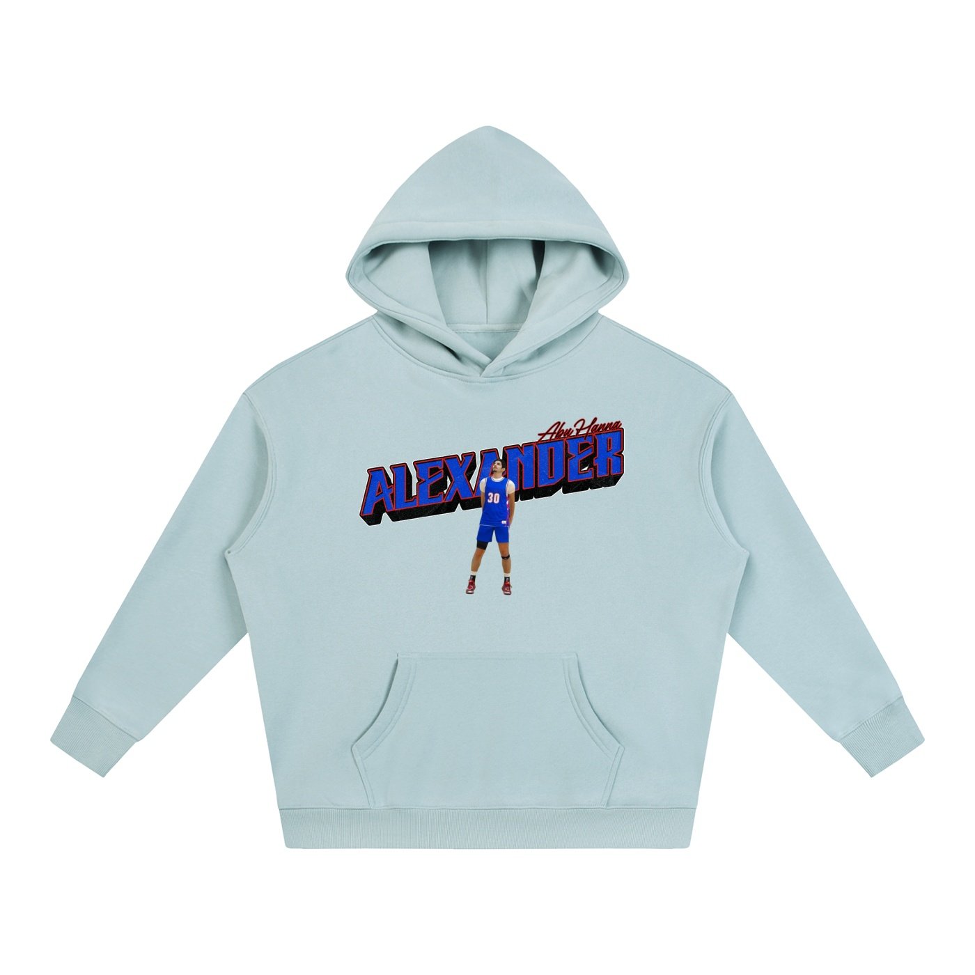 Alexander Abu Hanna Oversize Fleeced Hoodie - Image 3
