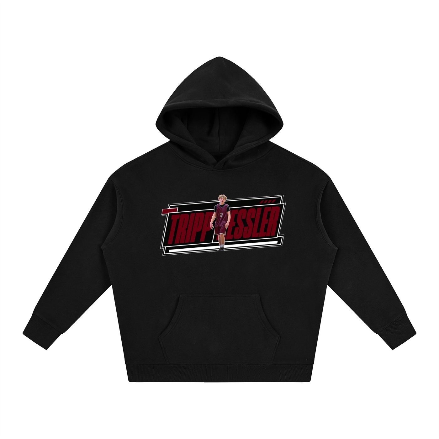 Tripp Kessler Oversize Fleeced Hoodie - Image 1