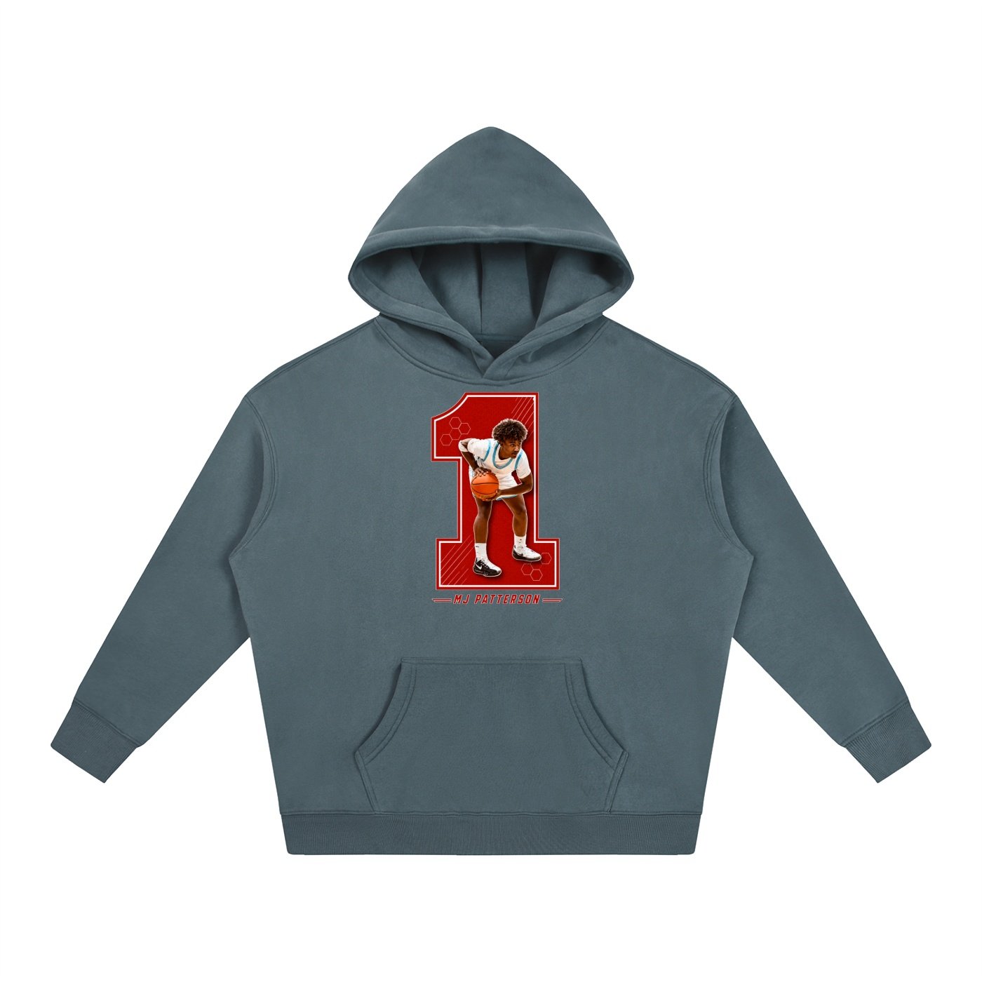 MJ Patterson Oversize Fleeced Hoodie - Image 4
