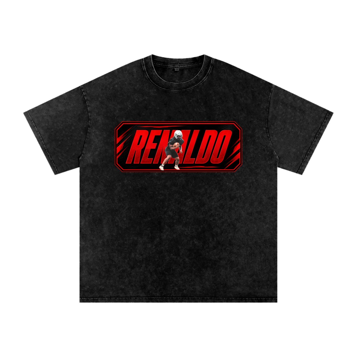 Renaldo Snow Washed Oversized TEE - Image 1