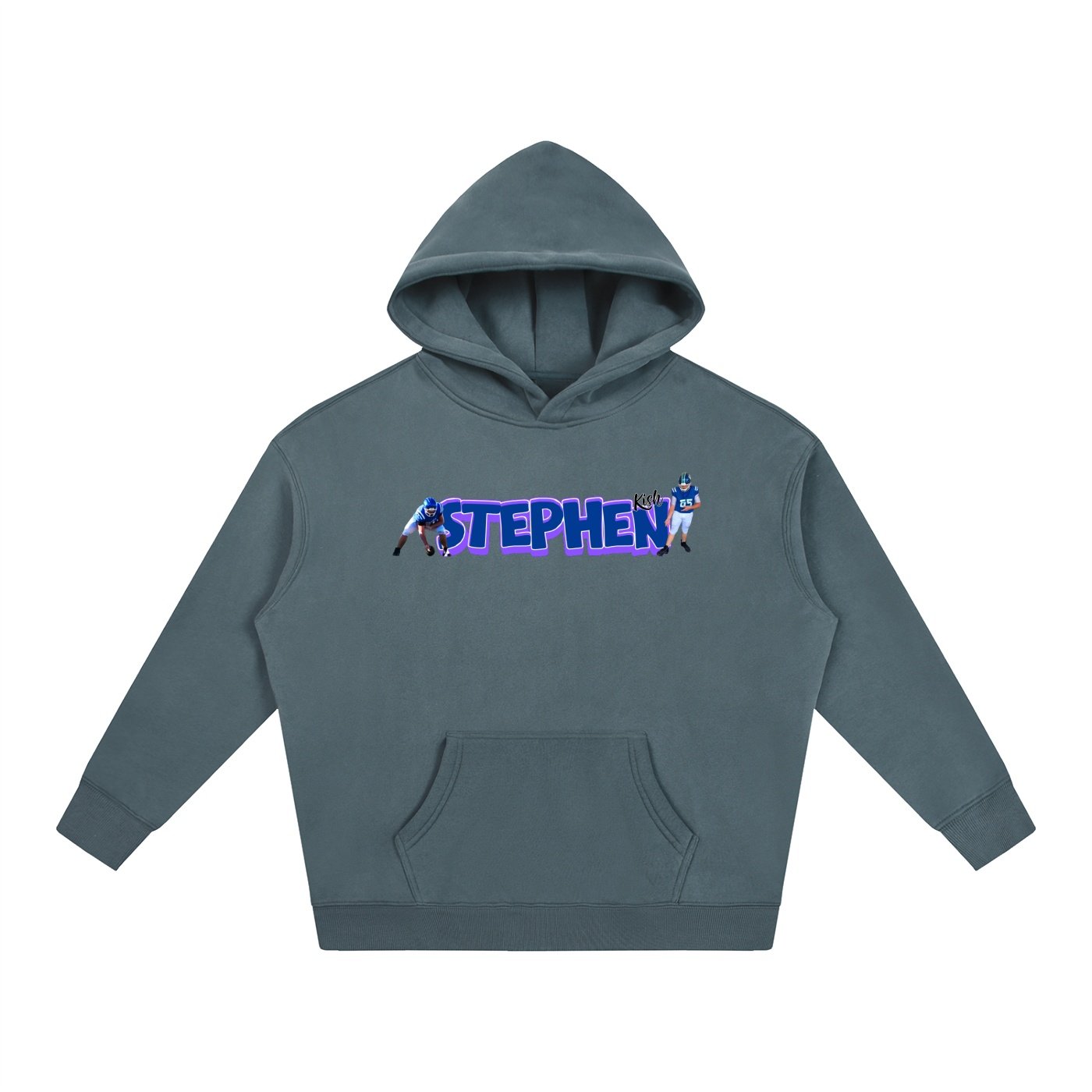 Stephen Kish Oversize Fleeced Hoodie - Image 4