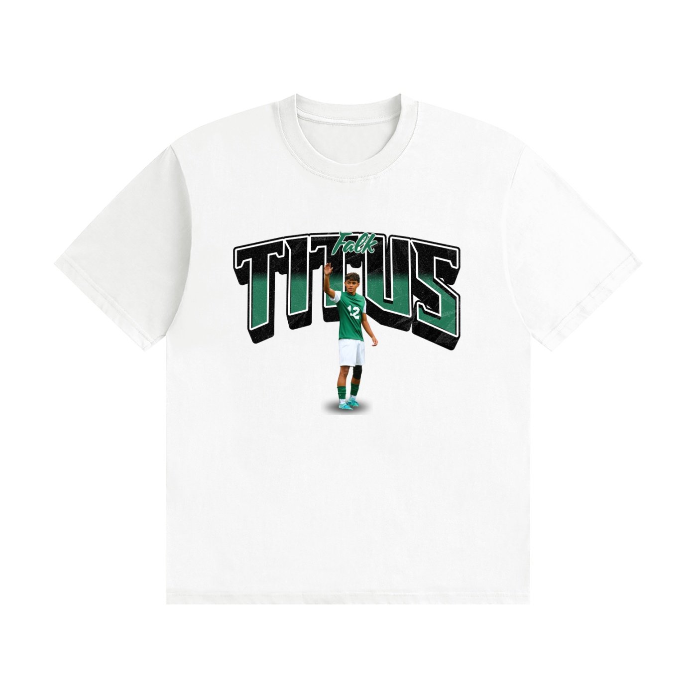 Titus Falk Unisex Cotton T-Shirt - Image 2