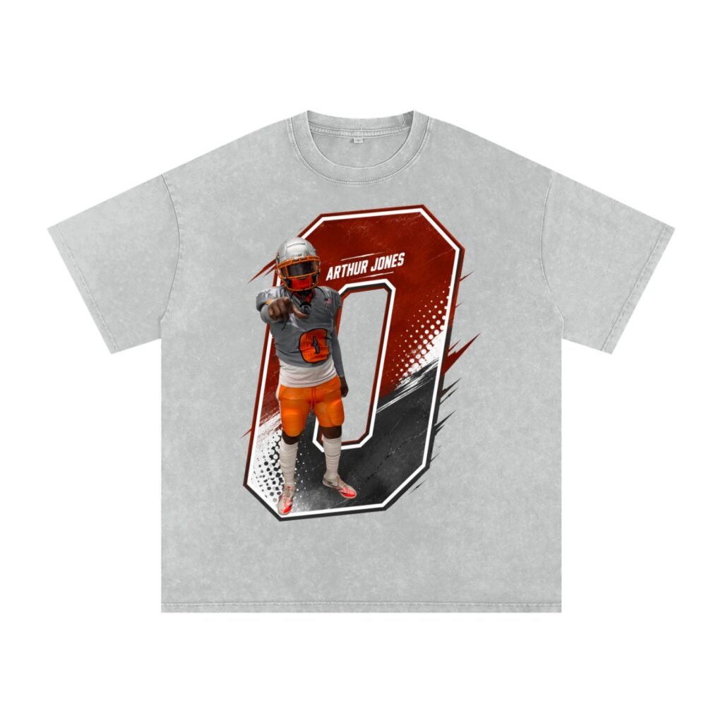 Arthur Seatbelt Jones Snow Washed Oversized TEE