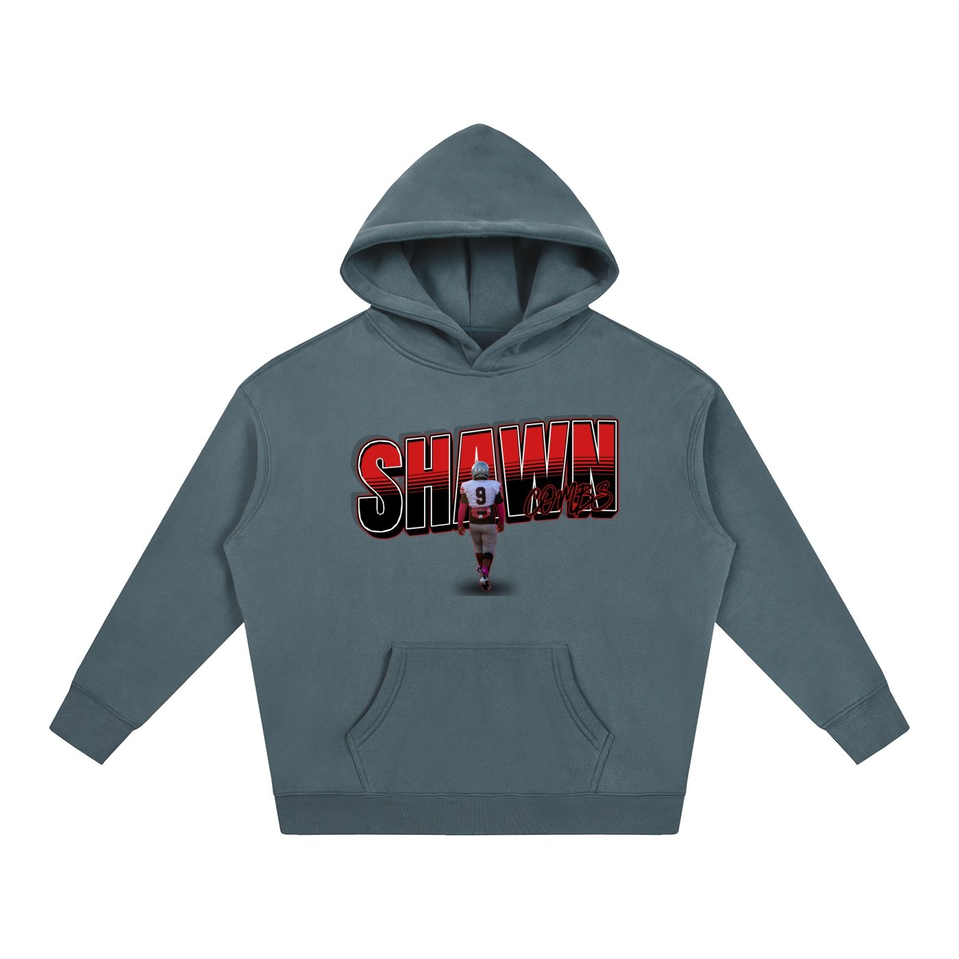 Shawn Combs Oversize Fleeced Hoodie - Image 4
