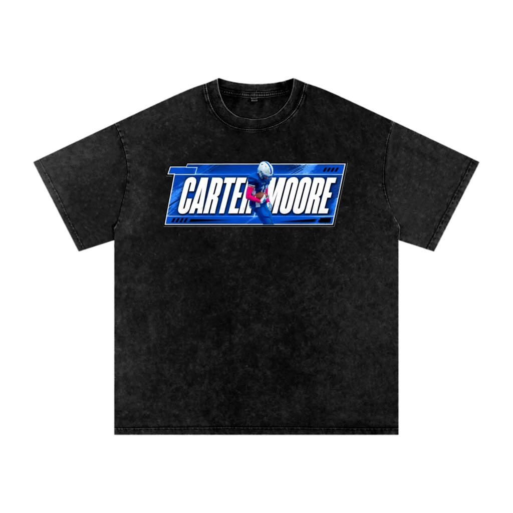 Carter Moore Snow Washed Oversized TEE