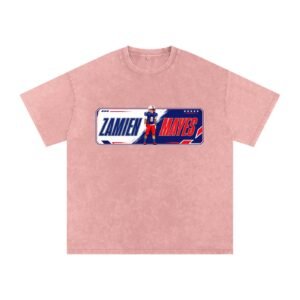 Zamien Lee Mayes Snow Washed Oversized TEE - Image 5