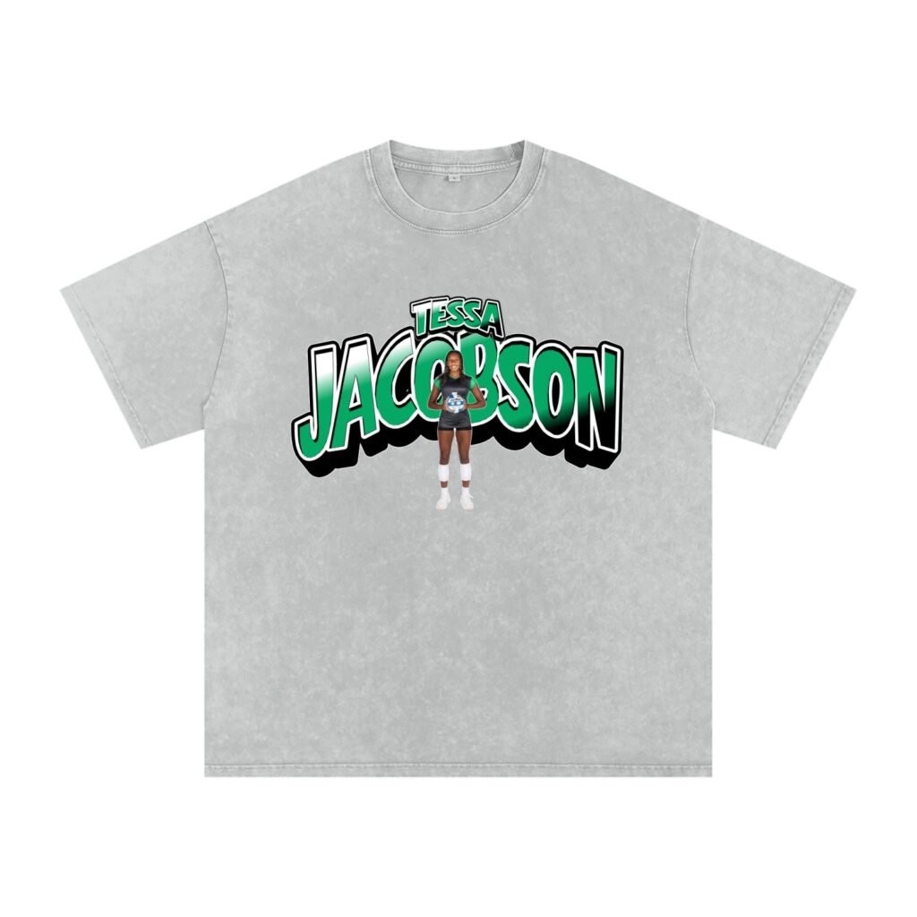 Tessa Jacobson Snow Washed Oversized TEE