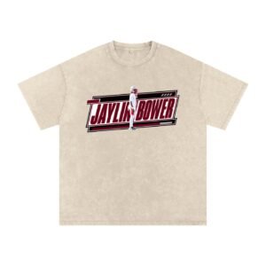Jaylin Bower Snow Washed Oversized TEE - Image 2