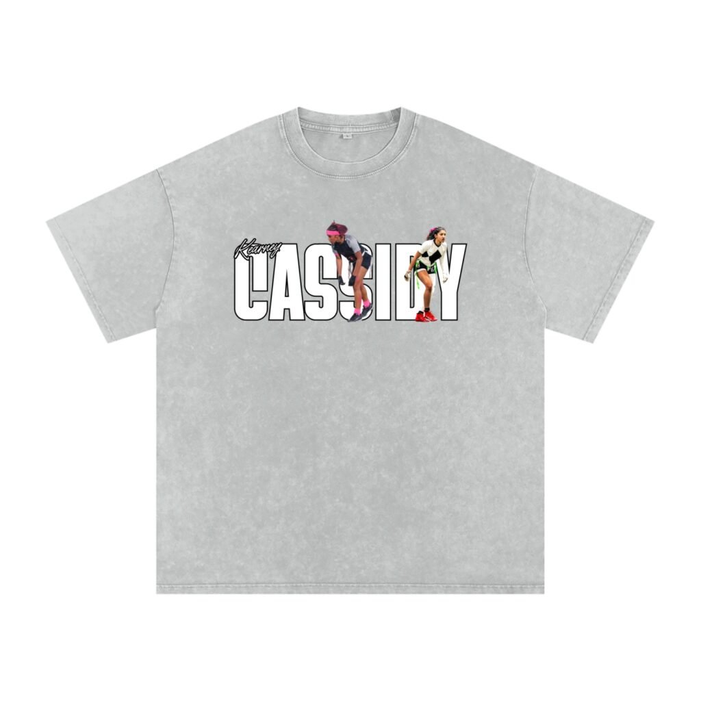 Cassidy Snow Washed Oversized TEE