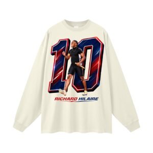 Richard Hilaire Unisex Long Sleeve T-Shirt - Image 3