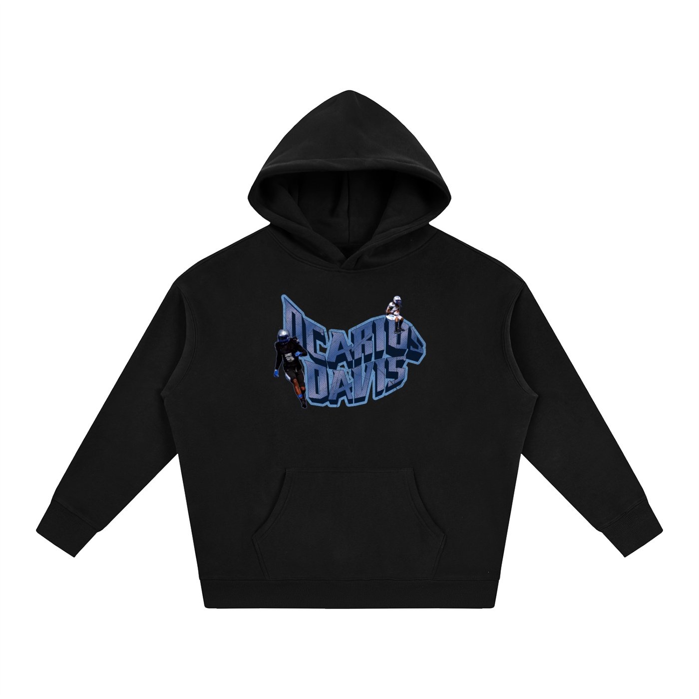 Dcarius Davis Oversize Fleeced Hoodie - Image 1