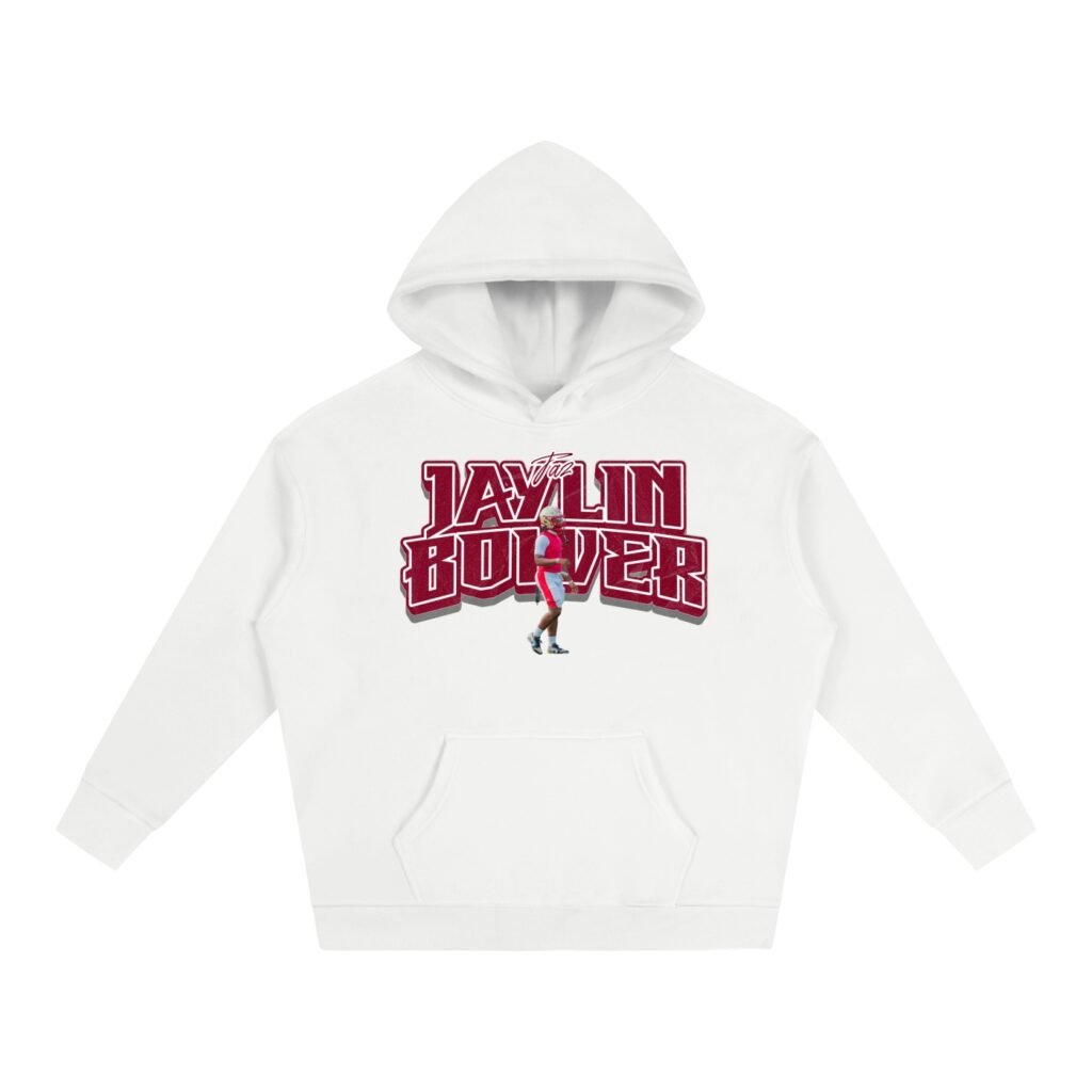 Jaylin Bower Oversize Fleeced Hoodie