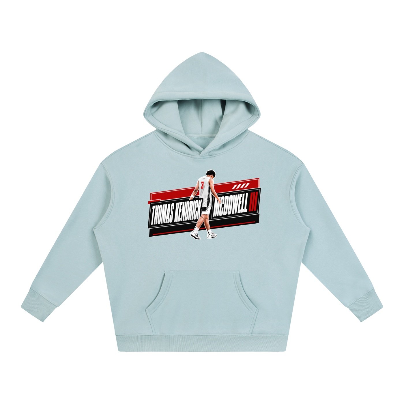 Thomas Kendrick McDowell III Oversize Fleeced Hoodie - Image 3