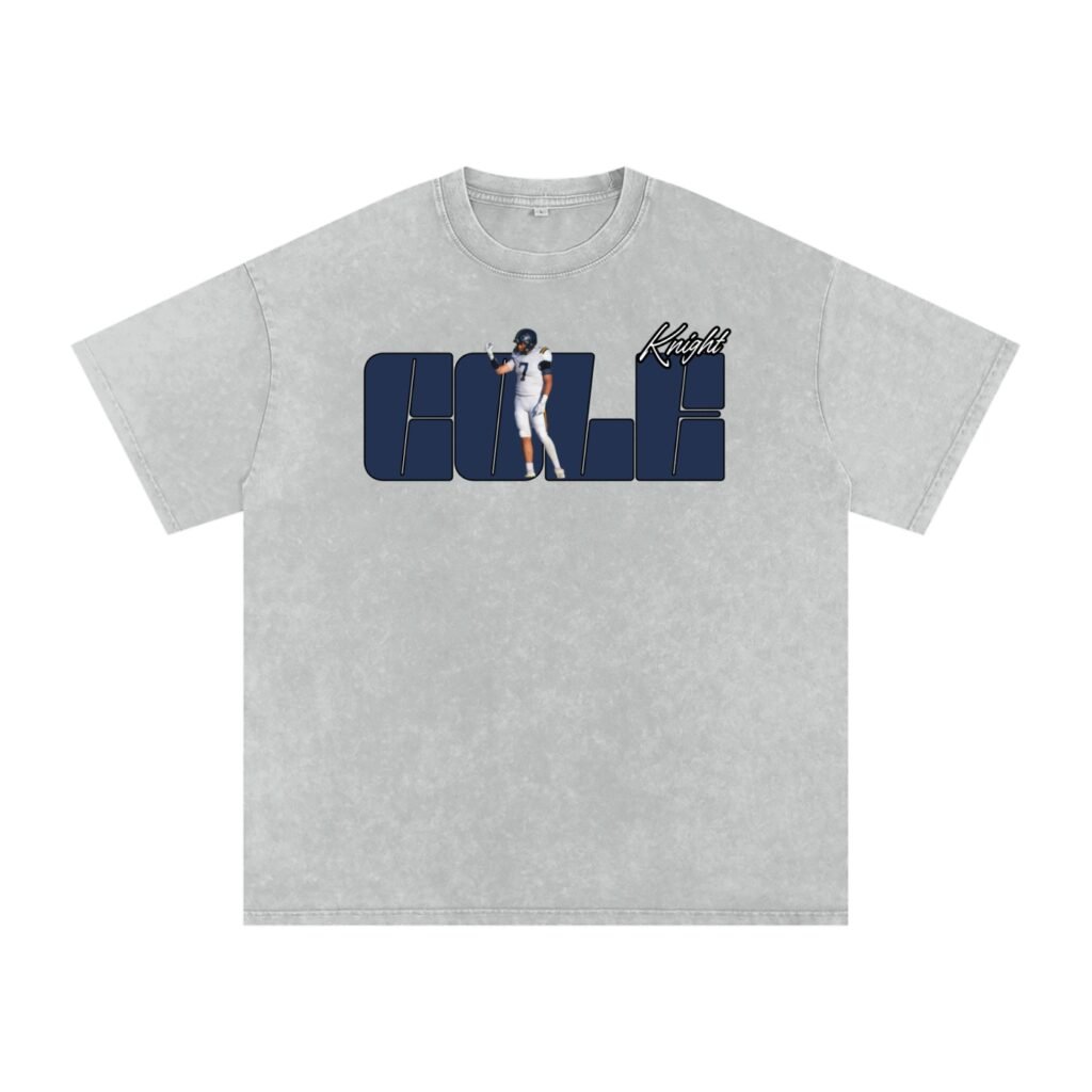 Cole Knight Snow Washed Oversized TEE