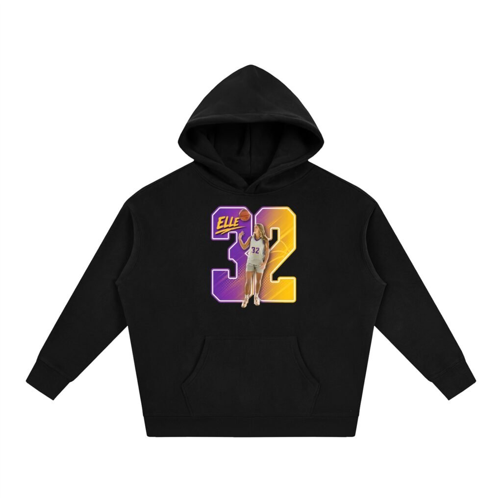 Elle Jo Johnson Oversize Fleeced Hoodie