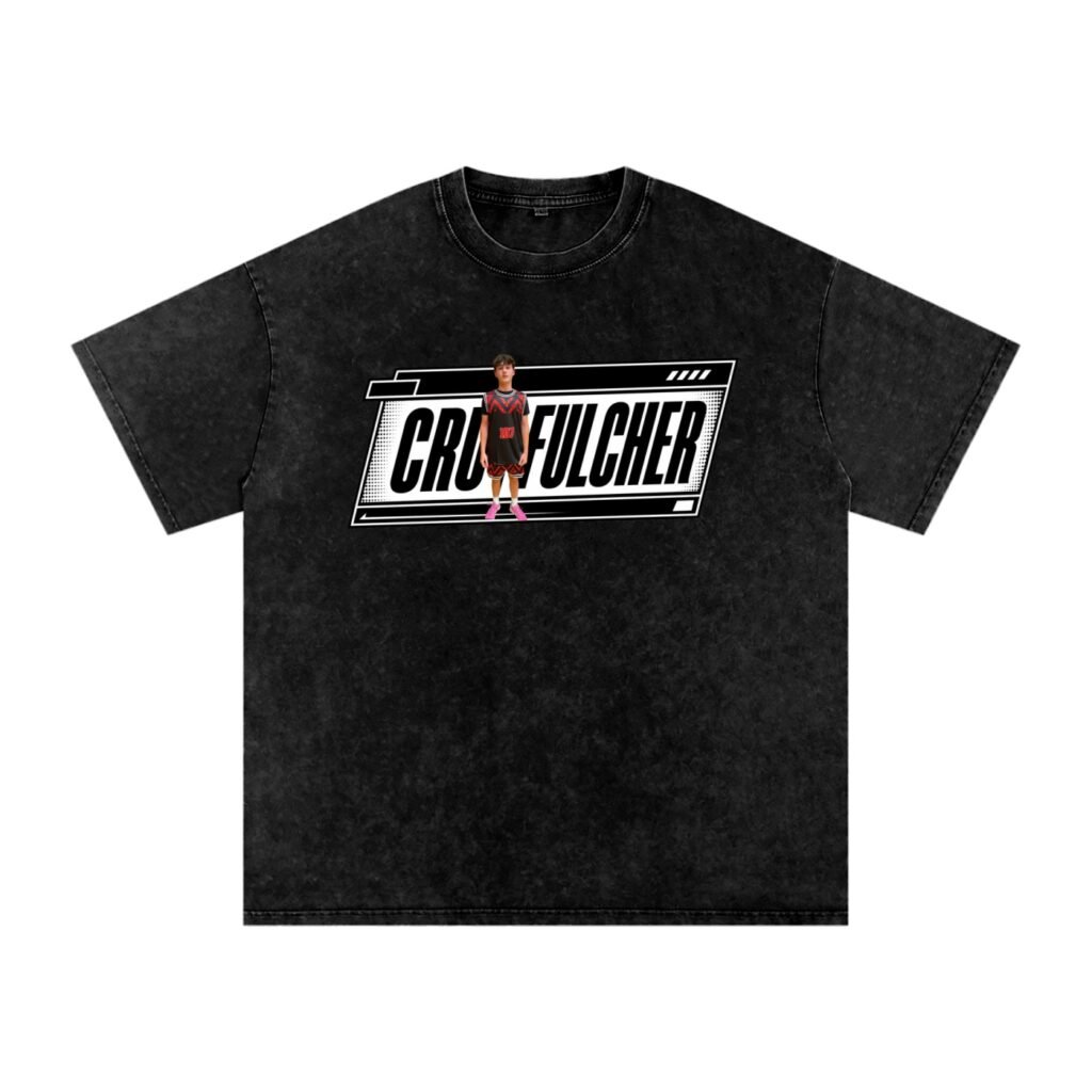 Cru Felcher  Snow Washed Oversized TEE