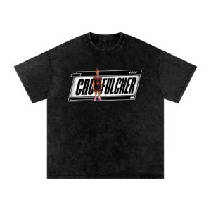 Cru Felcher  Snow Washed Oversized TEE - Image 5