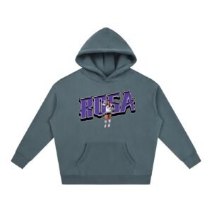 Rosa Smith Oversize Fleeced Hoodie - Image 4