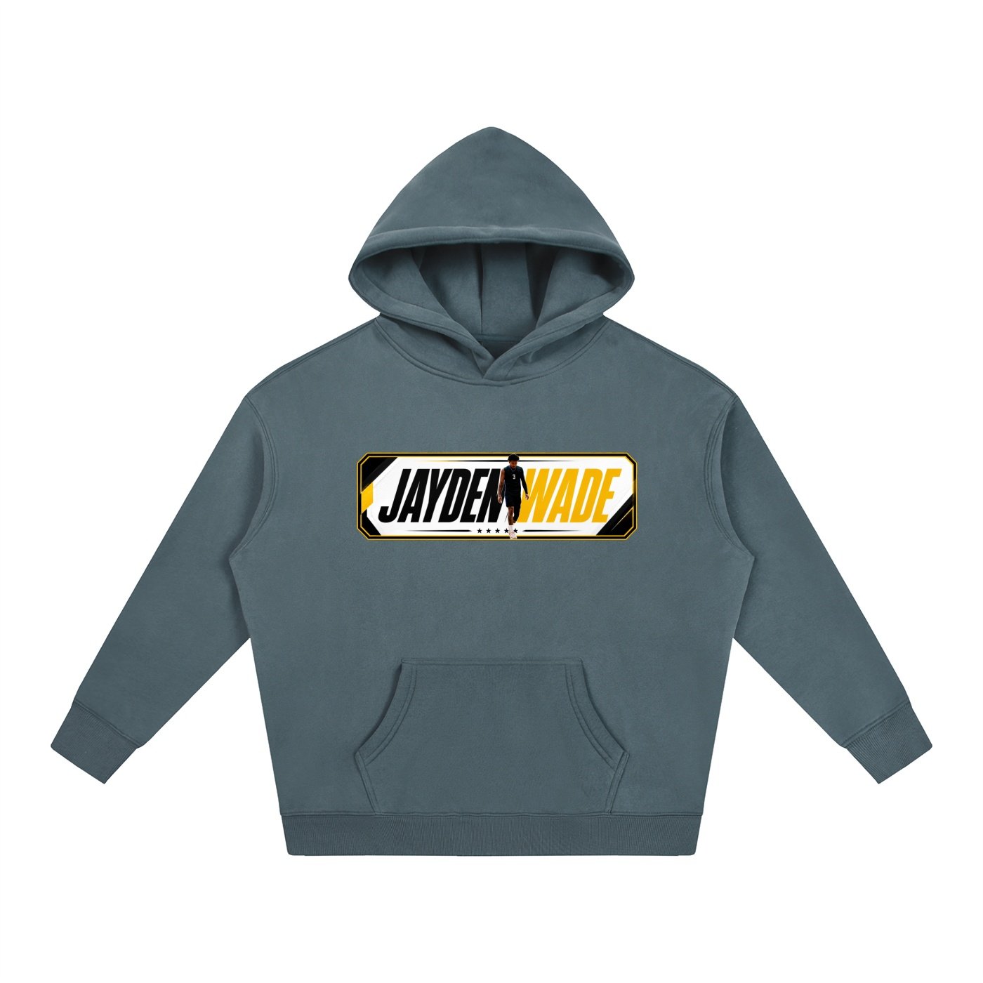 Jayden Wade Oversize Fleeced Hoodie - Image 4