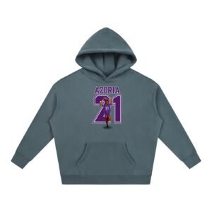 Azoria Glass Oversize Fleeced Hoodie - Image 4