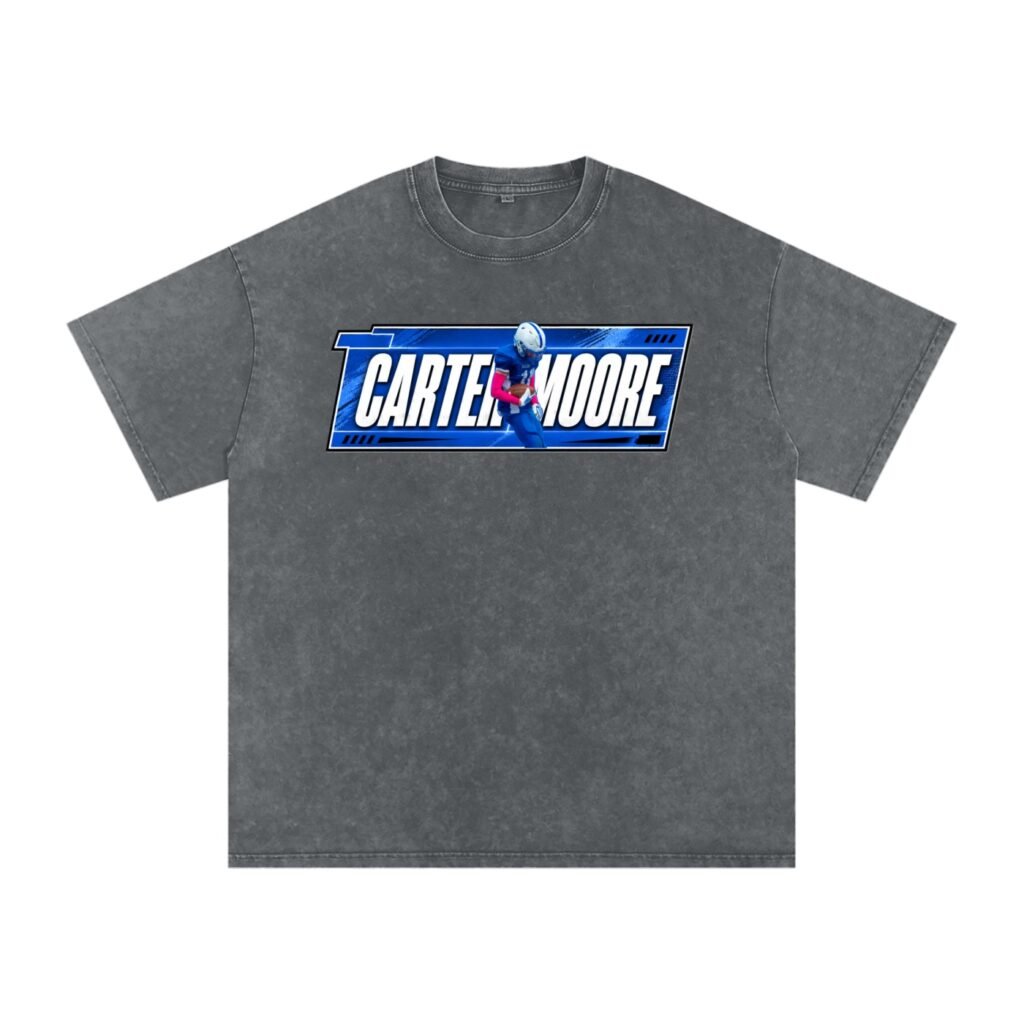 Carter Moore Snow Washed Oversized TEE